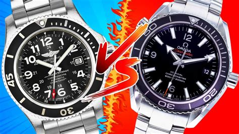 omega or breitling watches|breitling superocean vs omega seamaster.